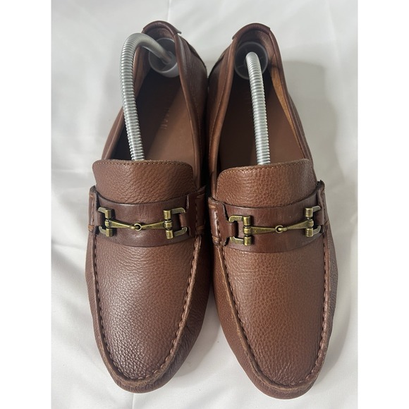 Cole Haan Somerset Horse Bit Brown Leather Dress Loafers Casual Formal Shoes 10M main image 9
